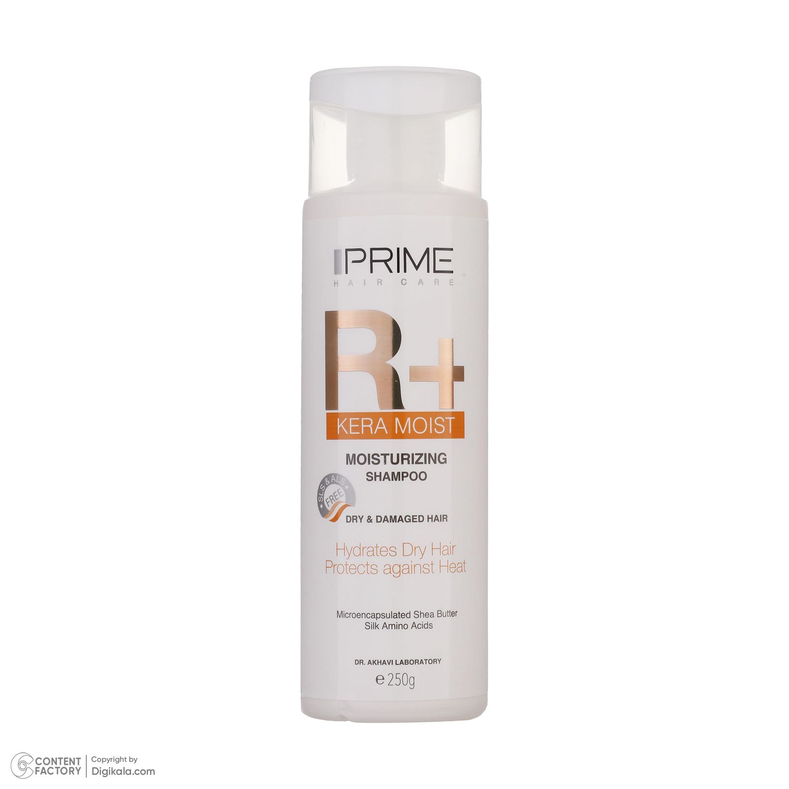 شامپو آبرسان پرایم مدل R+ Kera Moist مناسب موهای خشک و آسیب دیده حجم 250 میلی لیتر -  - 4