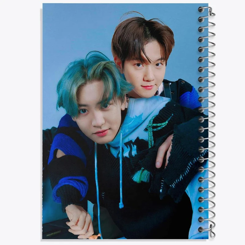 دفتر نقاشی 50 برگ خندالو مدل گروه اکسو EXO کد 13586