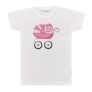 تی شرت بچگانه پرمانه طرح cute کد pmt.2209