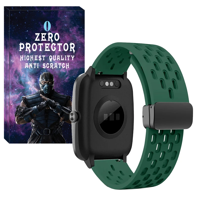 بند زیرو مدل SPL NK Mag ZR مناسب برای ساعت هوشمند آمیزفیت GTR 42mm / Pop / Pop 2 / Pop pro