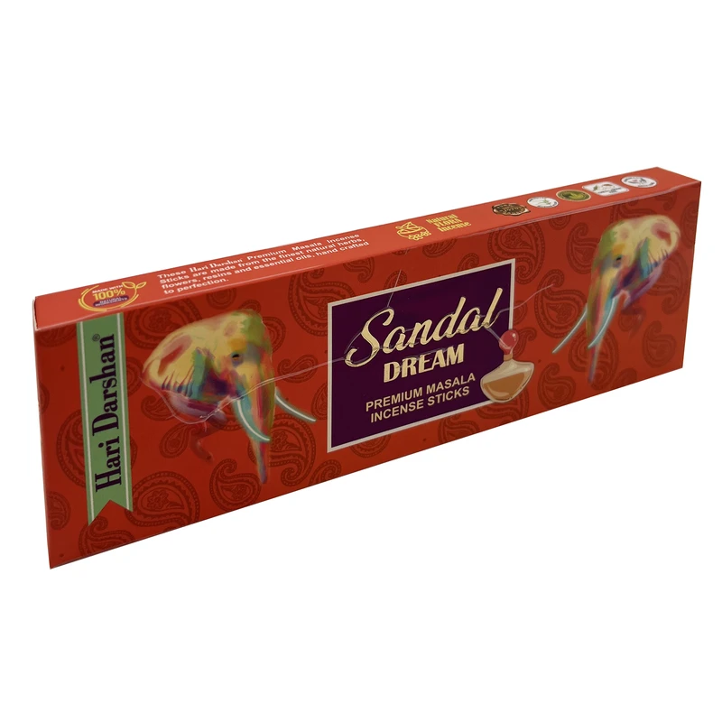عود دست ساز هاری دارشان مدل Sandal Dream رایحه صندل بسته ۳۰ عددی