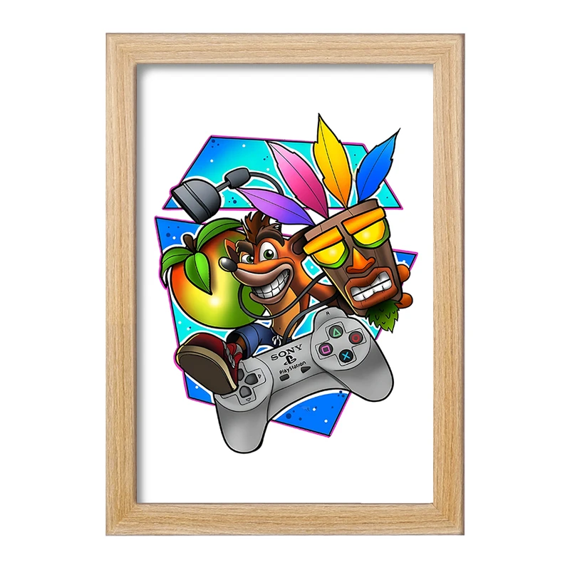 تابلو خندالو مدل گیمر (Gamer) کد F4296