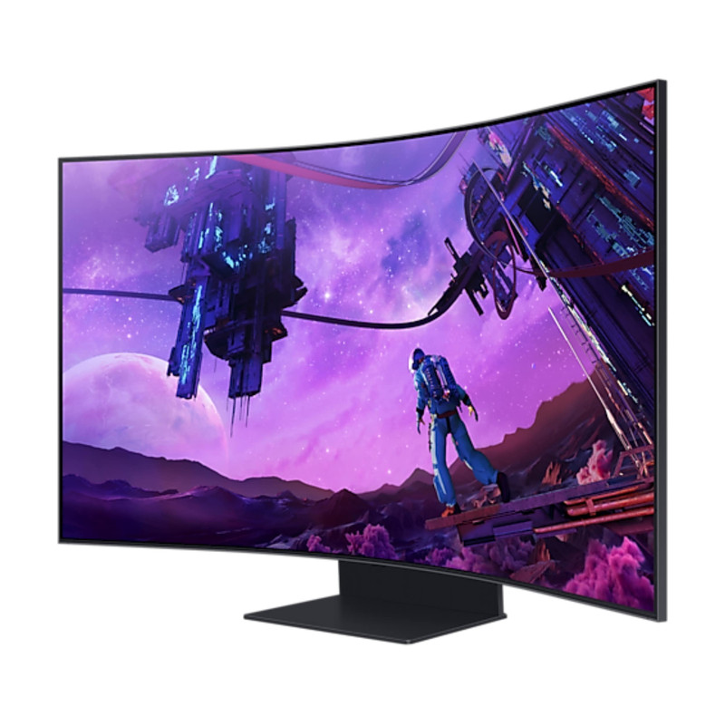 مانیتور خمیده گیمینگ سامسونگ مدل Odyssey Ark LS55BG970NMXUE سایز 55 اینچ