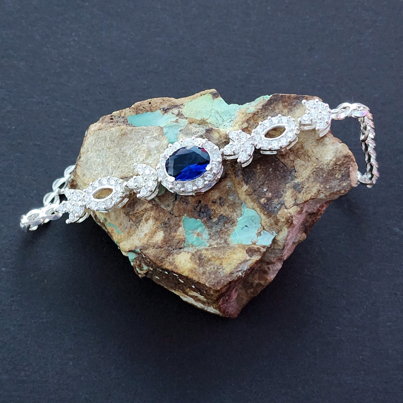 دستبند نقره زنانه مدل 30549