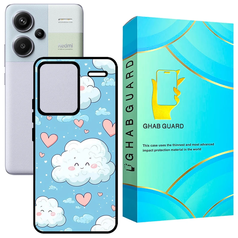 کاور قاب گارد طرح ابر مدل GCHPN13PL مناسب برای گوشی موبایل شیائومی Redmi Note 13 Pro Plus