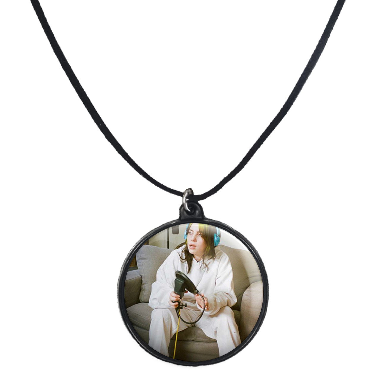 گردنبند پرمانه طرح بیلی آیلیش کد pmb.764 مدل دو طرفه