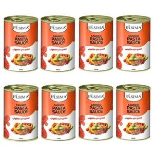 کنسرو مایه ماکارونی السیما - 420 گرم بسته 8 عددی