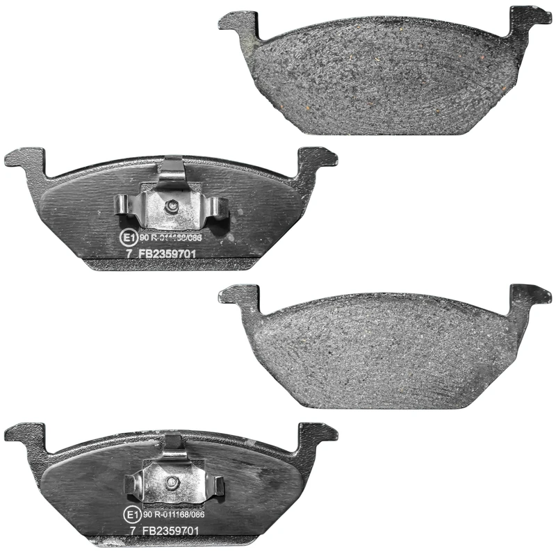 لنت ترمز جلو خودرو برلیانس مدل 002353 دو جفت مناسب برای ام جی 360، ام جی GT