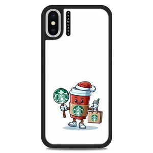 AKAM AMC-WAX-STARBUCKS-32 Cover For Apple iPhone X/Xs