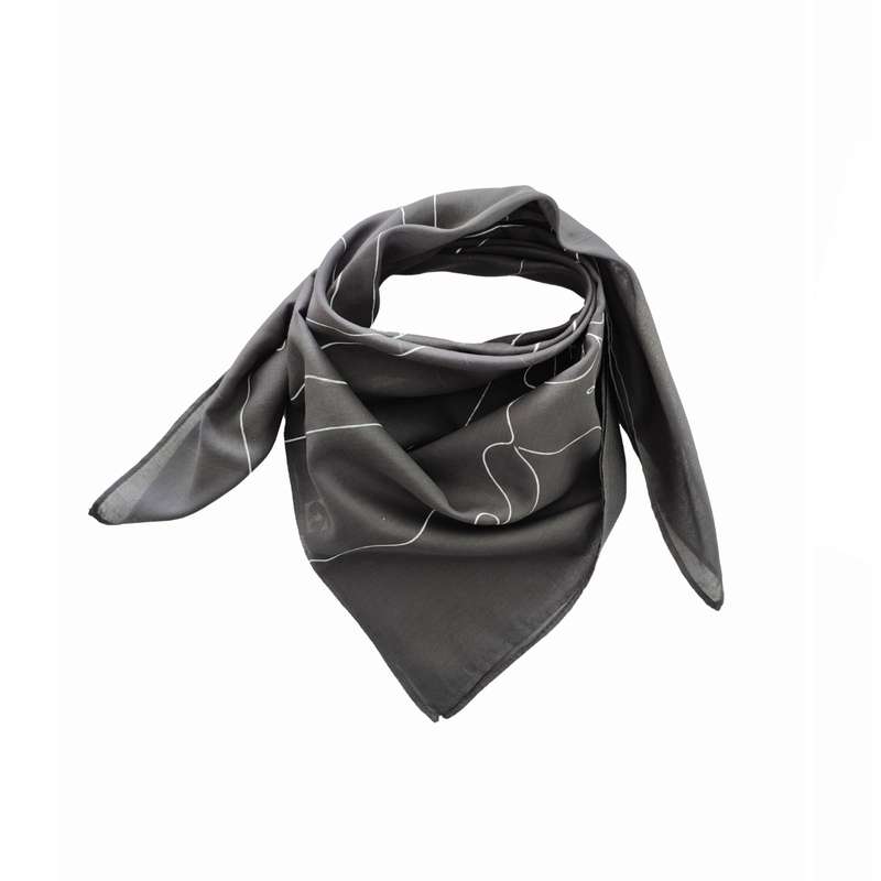 دستمال سر و گردن گدار مدل تیزرو