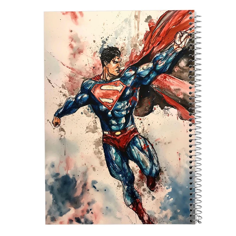 دفتر لیست خرید 50 برگ مدوپد مدل سوپرمن (superman) کد DF14985
