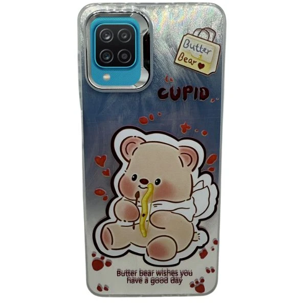 کاور طرح Butter Bearمناسب برای گوشی موبایل سامسونگ Galaxy A12