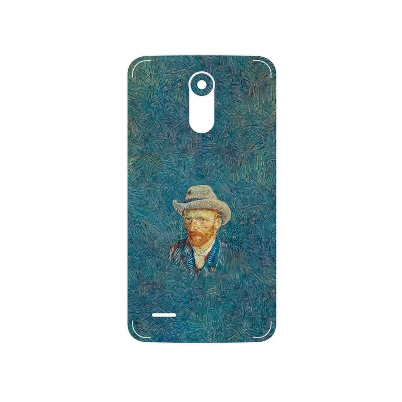 برچسب پوششی ماهوت مدل Self portrait with a gray felt hat مناسب برای گوشی موبایل ال جی Stylus 3