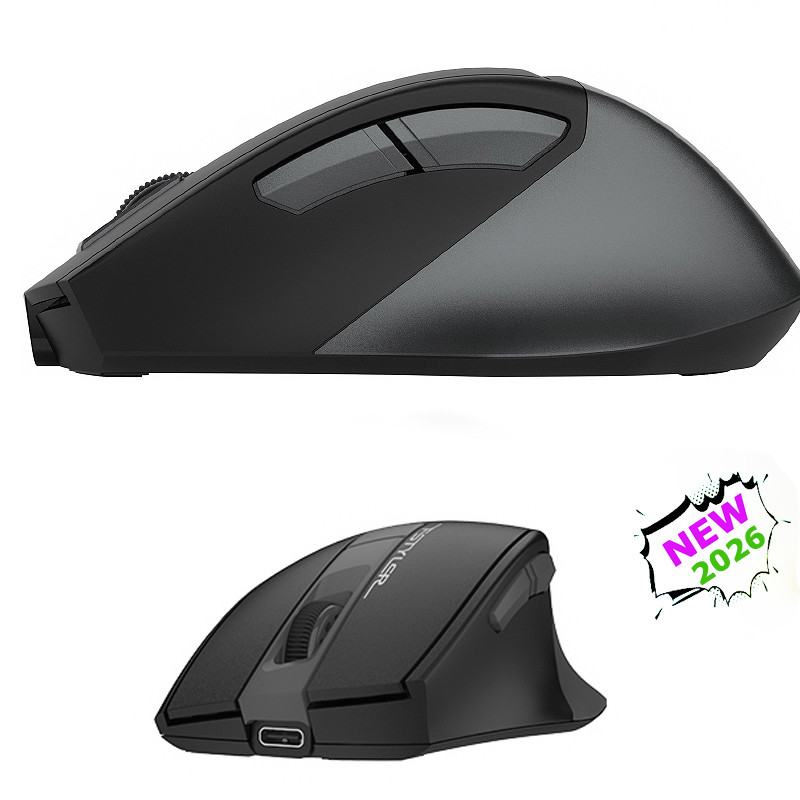 ماوس دوگانه بی‌ سیم و باسیم ای فورتک مدل FSTYLER_FG_35_C_PLUS