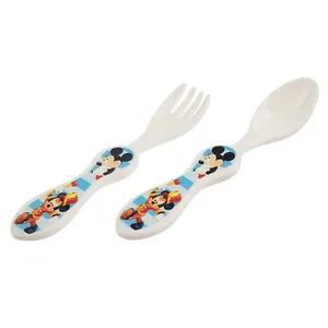ست قاشق و چنگال کودک بلو بیبی مدل Mickey Mouse B-002