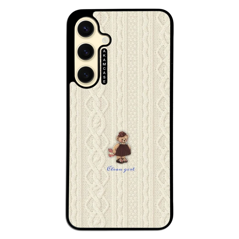 کاور آکام مدل AMC-WSGS24FE-TRICOT-19 مناسب برای گوشی موبایل سامسونگ Galaxy S24 FE