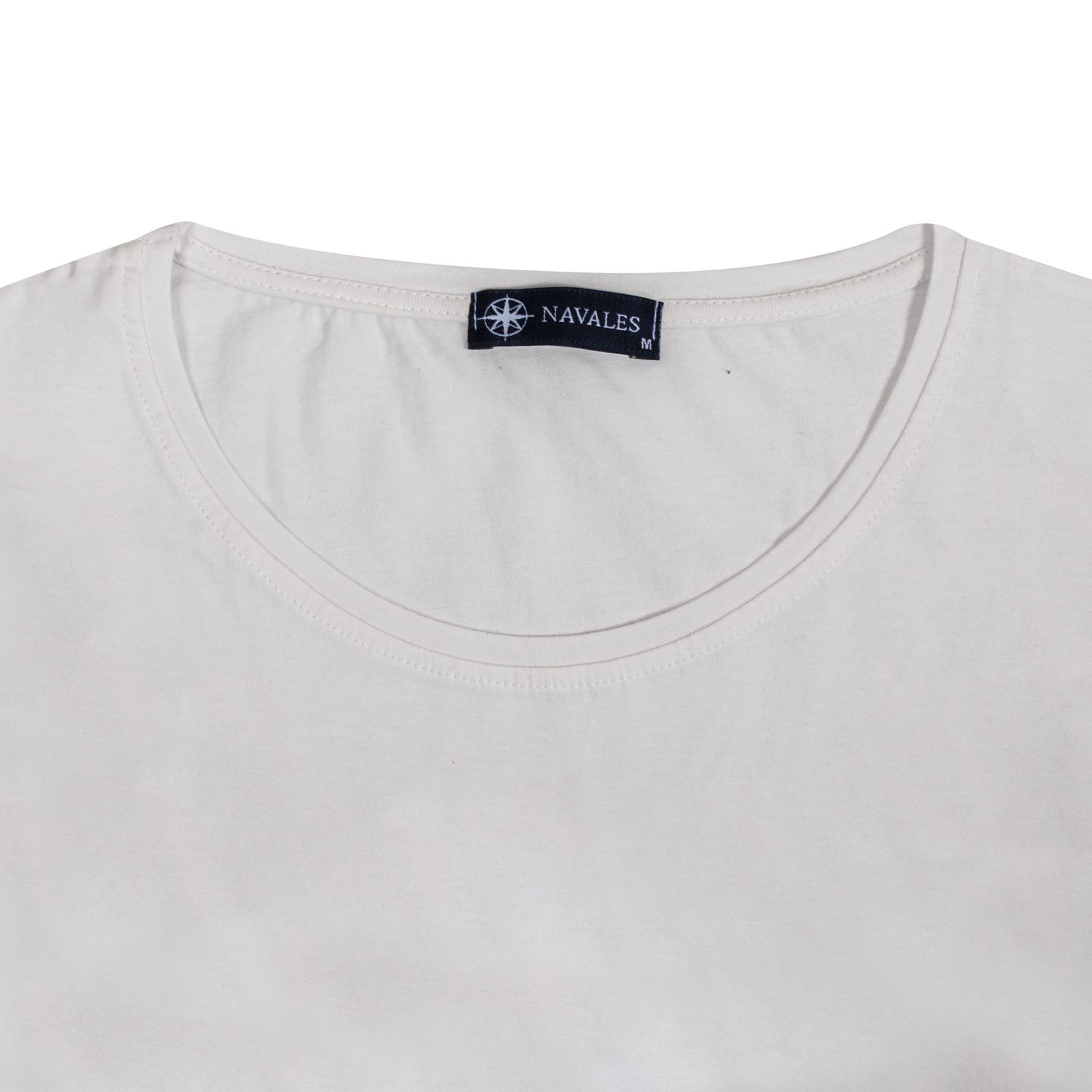 تی شرت آستین کوتاه زنانه ناوالس مدل OCEAN SS TEES-W رنگ سفید -  - 4