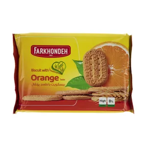 بیسکویت فرخنده با طعم پرتقال - 320 گرم