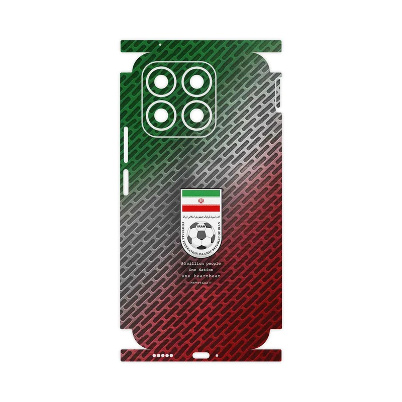 برچسب پوششی ماهوت مدل Iran_National_Football_Team-FullSkin مناسب برای گوشی موبایل آنر X8b