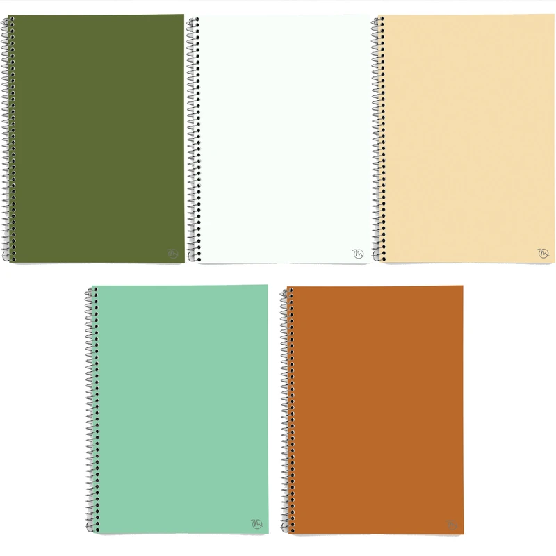 دفتر مشق 50 برگ مدوپد طرح ساده کد BD10178 مجموعه 5 عددی