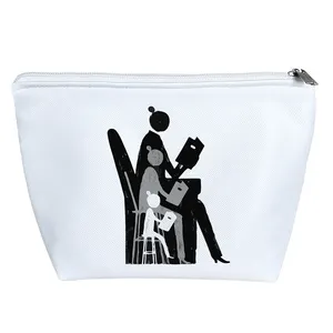 کیف لوازم آرایش دخترانه خندالو مدل کتابخوانی کد 9323