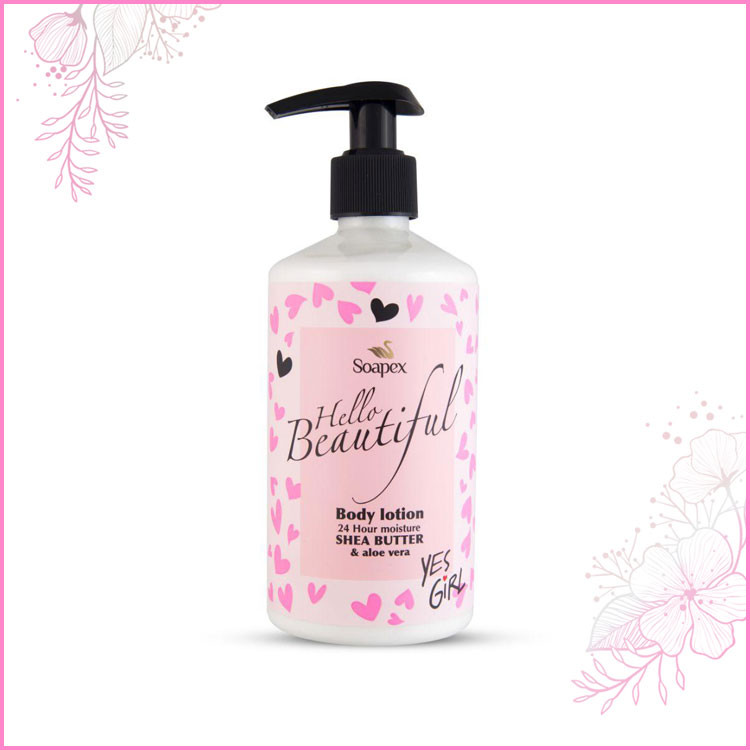 لوسیون بدن سوپکس مدل Shea butter & Aloe vera حجم 350 میلی لیتر مجموعه 3 عددی