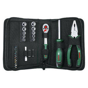 مجموعه 26 عددی ابزار دستی بوش مدل فوق حرفه ای SET 26 BAG 1600A02BY2