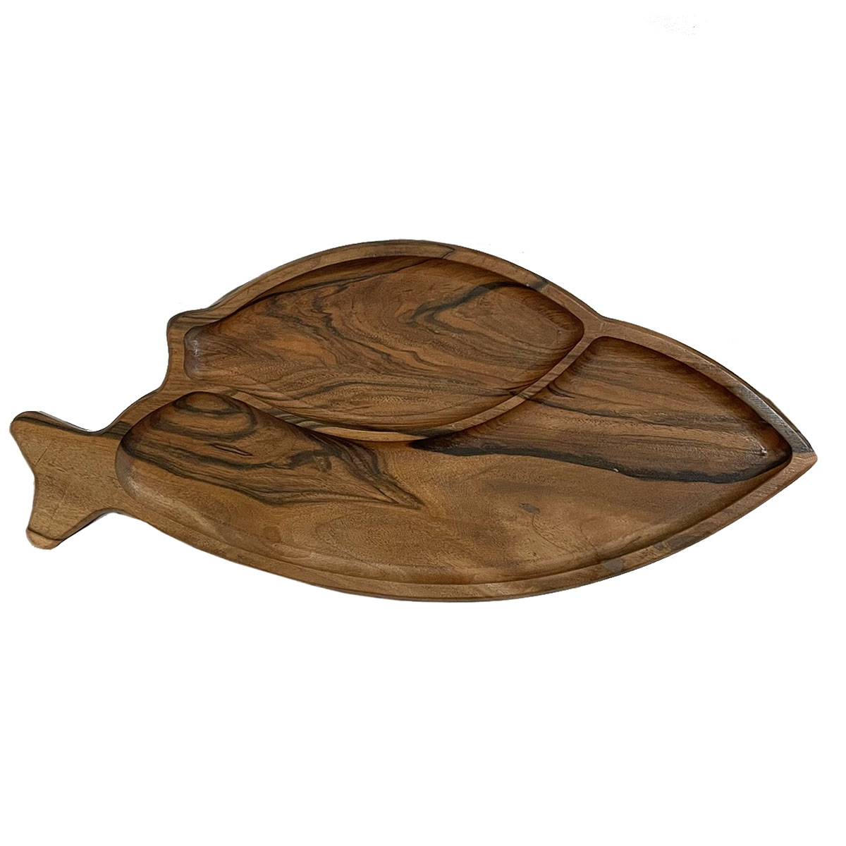 اردوخوری مدل چوبی  طرح ماهی کد 6658