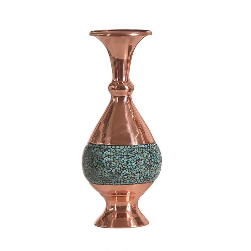 گلدان فیروزه کوبی مدل 16 کد 17