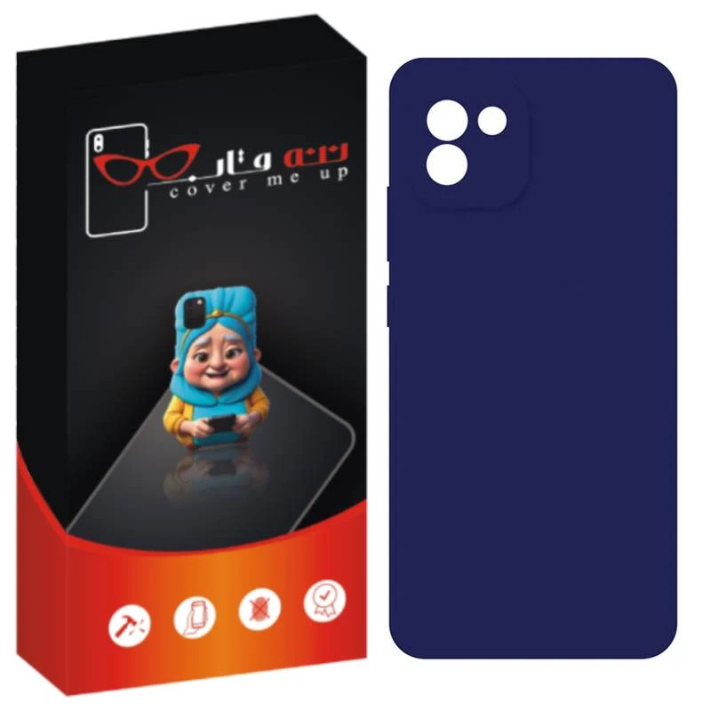 کاور ننه قاب مدل سیلیکونی مناسب برای گوشی موبایل سامسونگ Galaxy A03