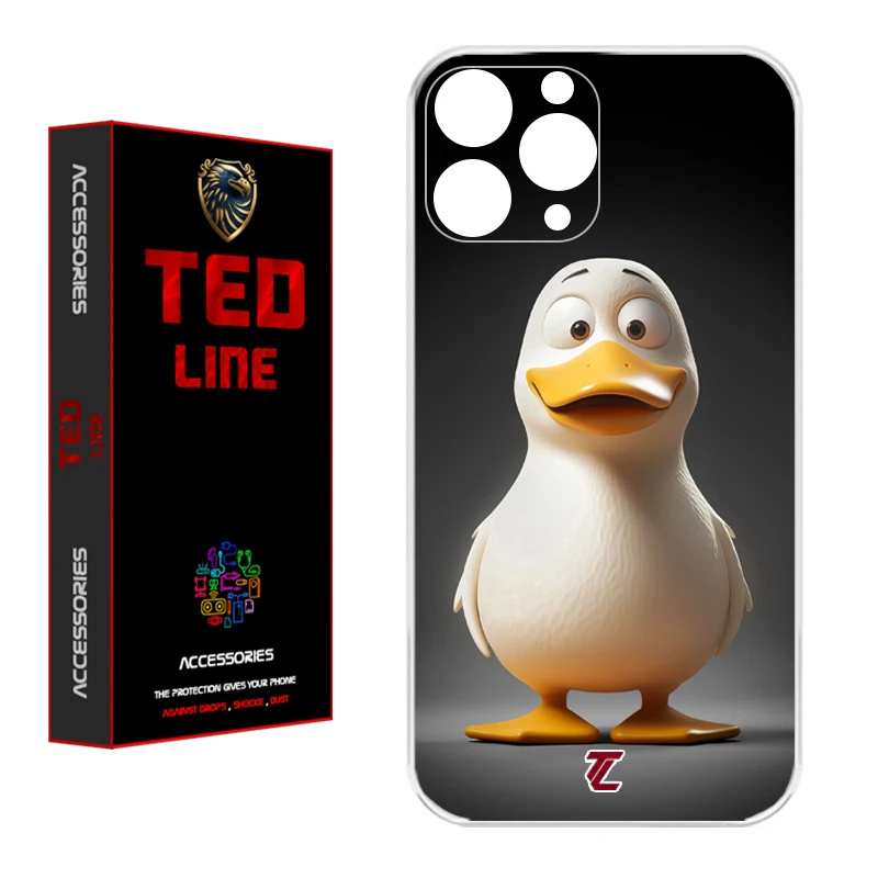 کاور تد لاین طرح اردک کد 1124 مناسب برای گوشی موبایل اپل Iphone 11 Pro 