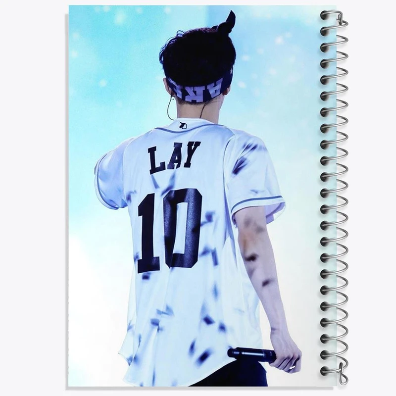 دفتر لیست خرید 50 برگ خندالو طرح لی گروه اکسو EXO کد 13440