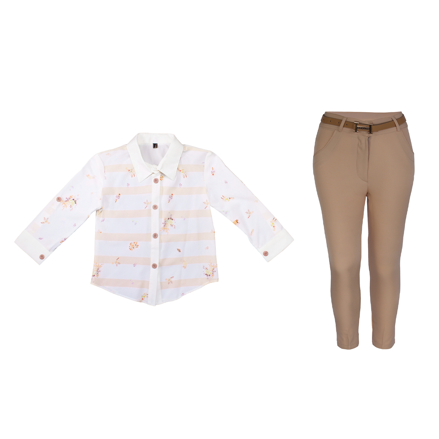  ست شومیز و شلوار دخترانه مدل 116101.3