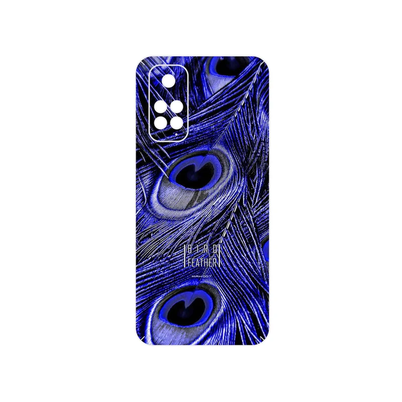 برچسب پوششی ماهوت مدل Purple Feather مناسب برای گوشی موبایل شیائومی Redmi Note 11