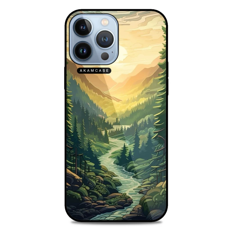 کاور آکام مدل AMC-WA13PROMAX-NATURE-4 مناسب برای گوشی موبایل اپل iPhone 13 Pro Max