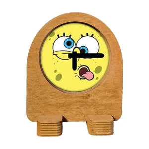 ساعت رومیزی طرح باب اسفنجی کد 259