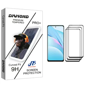 JF Diamond glass Screen Protector For Xiaomi Mi 10T Lite 5G Pack Of 3