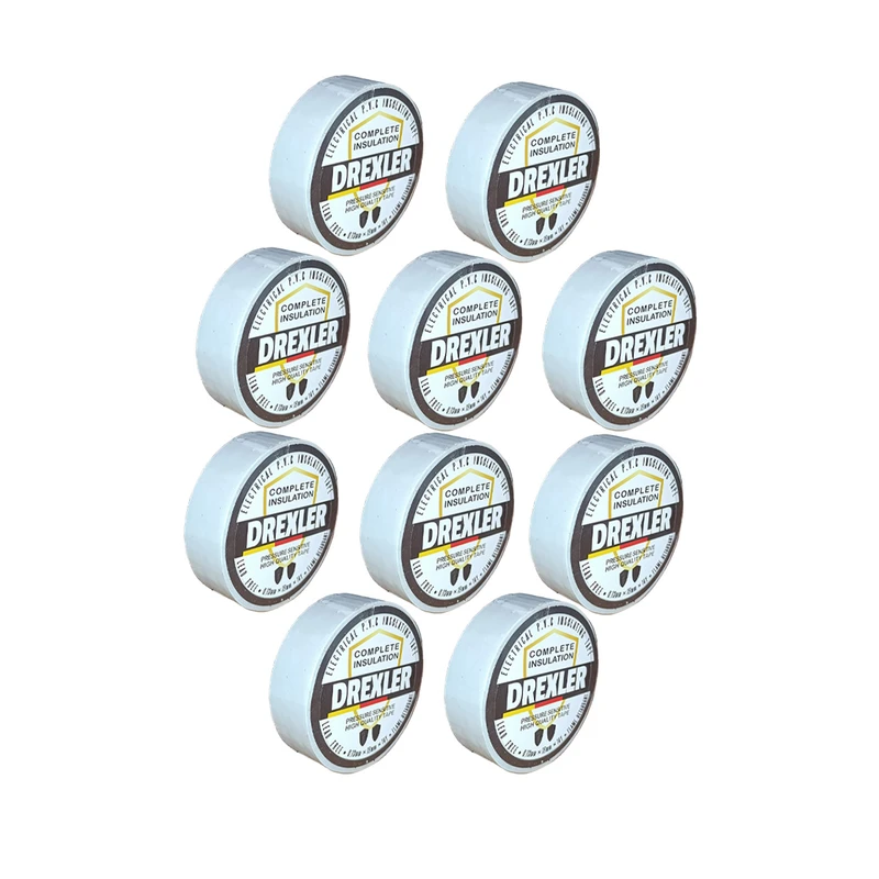 چسب برق درکسلر مدل نسوز عرض 1.8 سانتی متر بسته 10 عددی