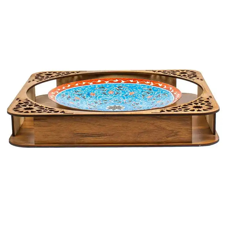 بشقاب میناکاری مدل M18-3