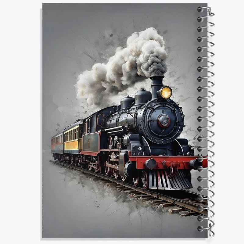 دفتر نقاشی 50 برگ خندالو طرح قطار کد N3370