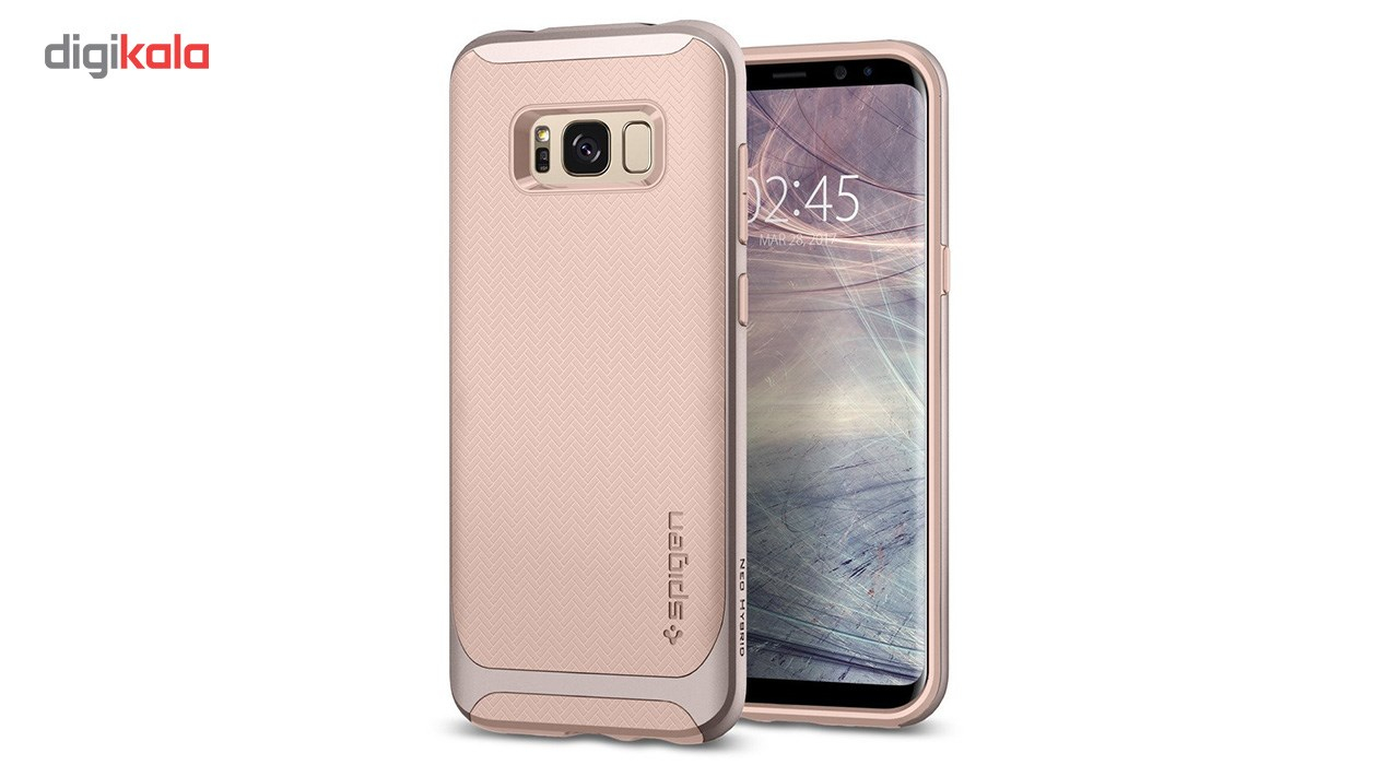 مشخصات، قیمت و خرید کاور اسپیگن مدل Neo Hybrid مناسب برای گوشی موبایل  سامسونگ Galaxy S8 | دیجی\u200cکالا