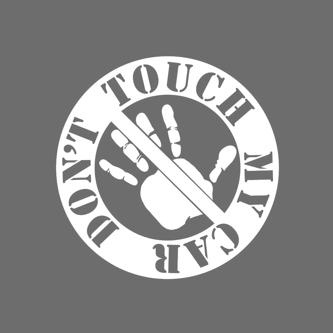 برچسب بدنه خودرو شیپرس طرح DONT TOUCH کد Sd005S