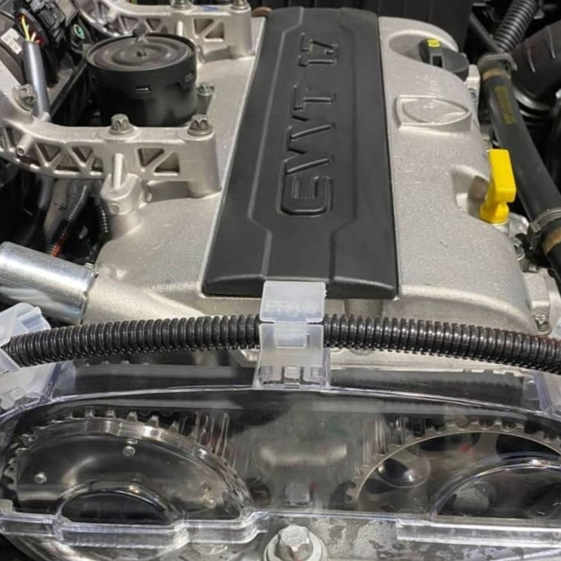 قاب تسمه تایم مدل شفاف مناسب برای سمند ef7