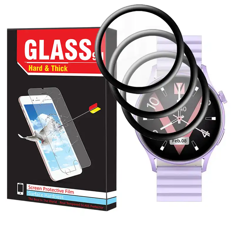 محافظ صفحه نمایش نانو هارد اند تیک مدل NHT مناسب برای ساعت هوشمند شیائومی Lora 2 بسته سه عددی