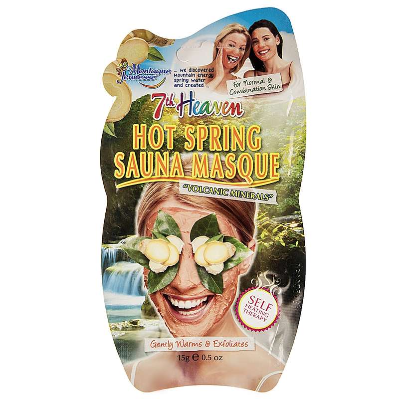 ماسک صورت مونته ژنه سری 7th Heaven مدل Hot Spring حجم 15 میلی لیتر ماسک صورت مونته ژنه سری 7th Heaven مدل Hot Spring حجم 15 میلی لیتر