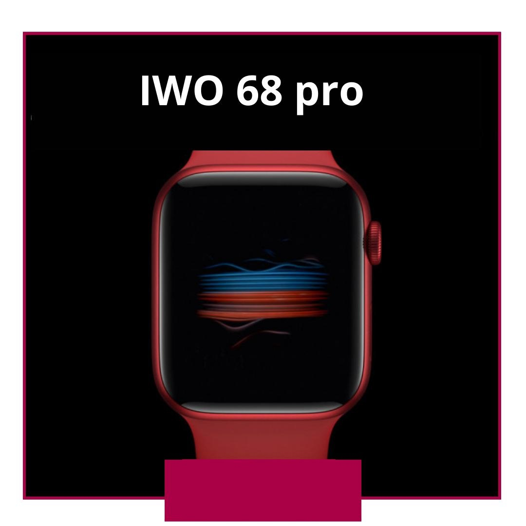 Купи онлайн 2021 IWO 68 PRO Smart Watch Серия 6 PK W26 W66 W46 W506 Wriless  Charge Bluetooth Покана Rotate Button IP68 Водоустойчив умен часовник ~  Носимые Устройство - Energybg.eu
