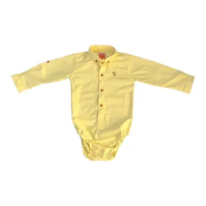 بادی آستین بلند نوزادی مدل کانگورو