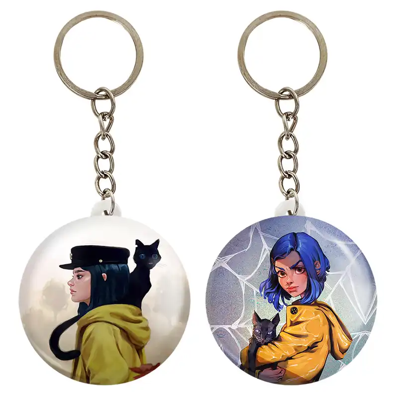 جاکلیدی خندالو مدل کورالاین Coraline کد 2079820796 مجموعه 2 عددی