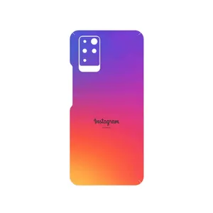 MAHOOT Instagram Cover Sticker for Infinix Note 10