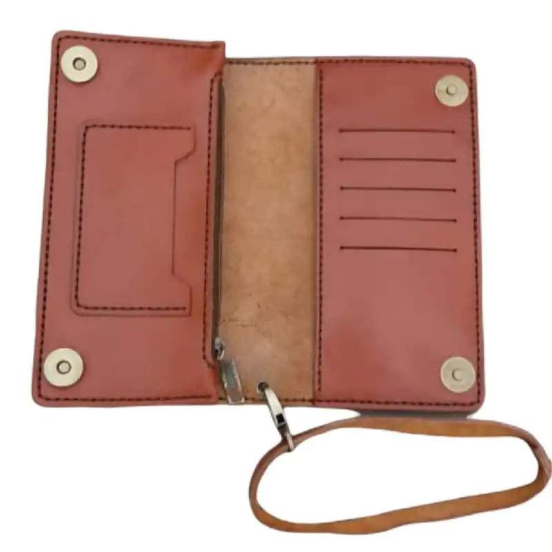 کیف پول مدل چرم طبیعی گنجی